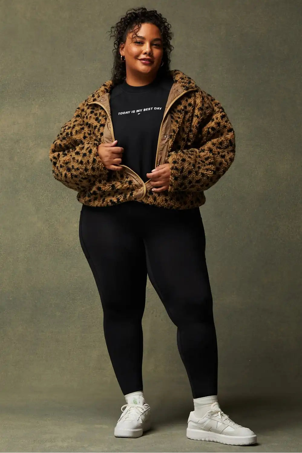 Cozy Fleece Raglan Sweatshirt