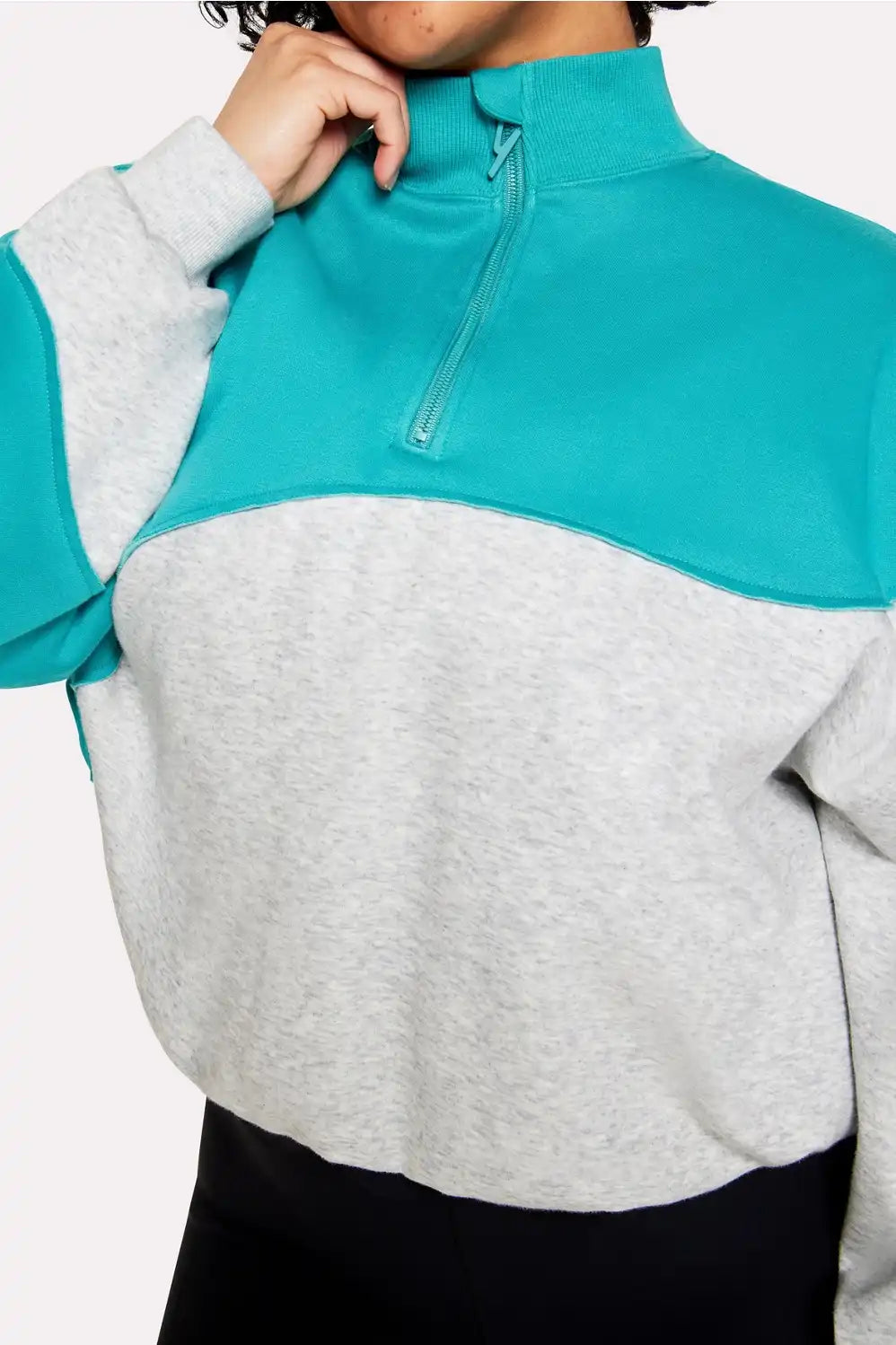 Major Label Half Zip Sweatshirt Secondary image