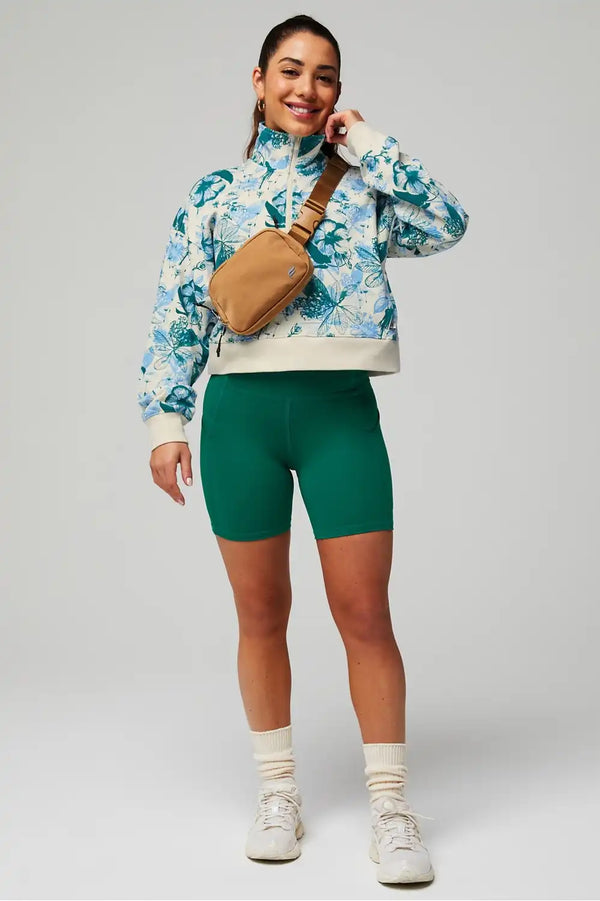 Year Round Terry Half Zip Sweatshirt