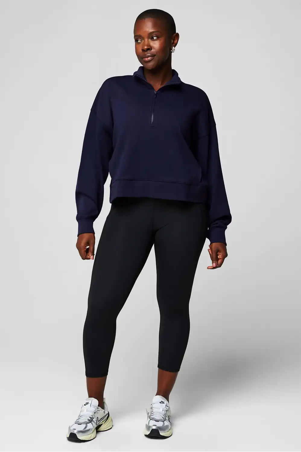 Year Round Terry Half Zip Sweatshirt