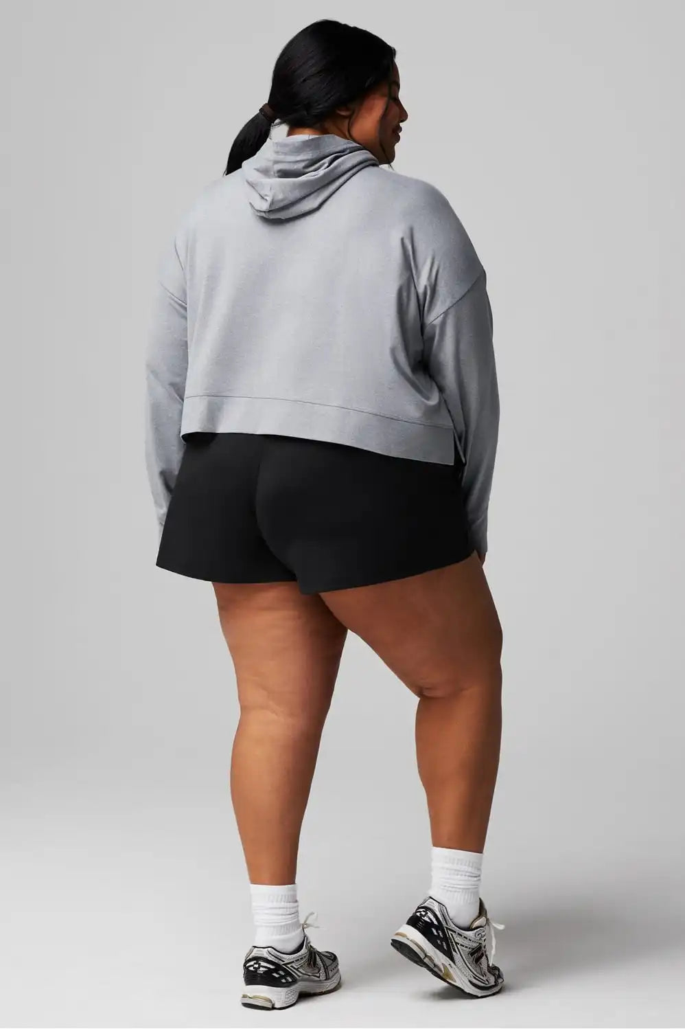 Cloud Jersey Cropped Hoodie