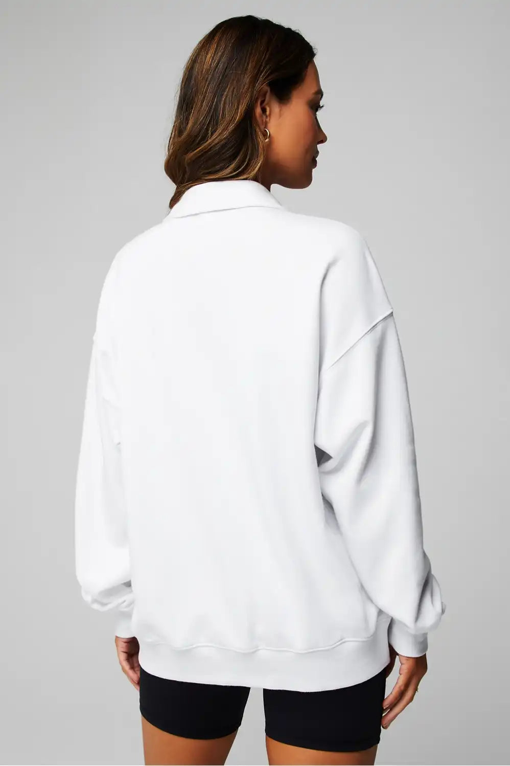 Year Round Terry Polo Sweatshirt Secondary image
