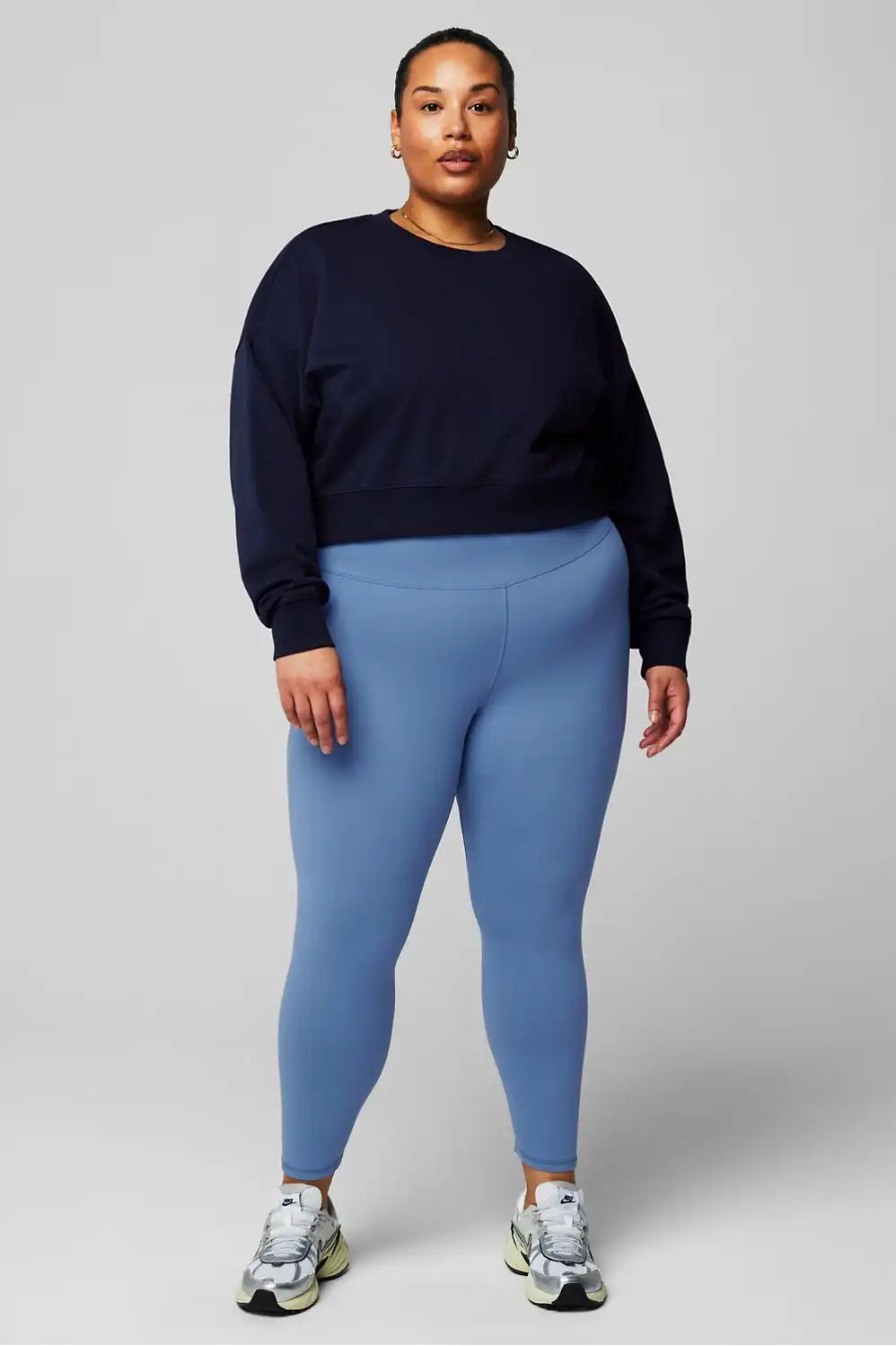 Year Round Terry Cropped Sweatshirt Secondary image