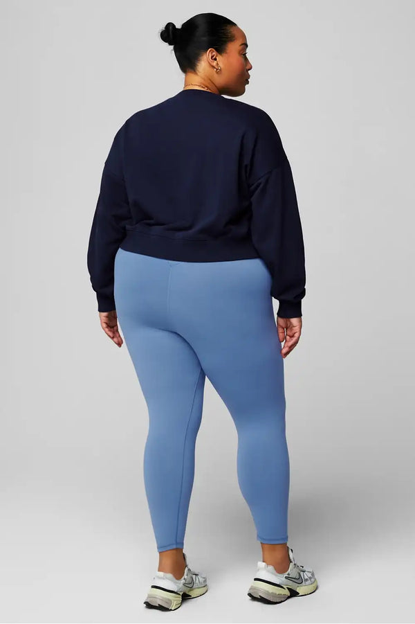 Year Round Terry Cropped Sweatshirt
