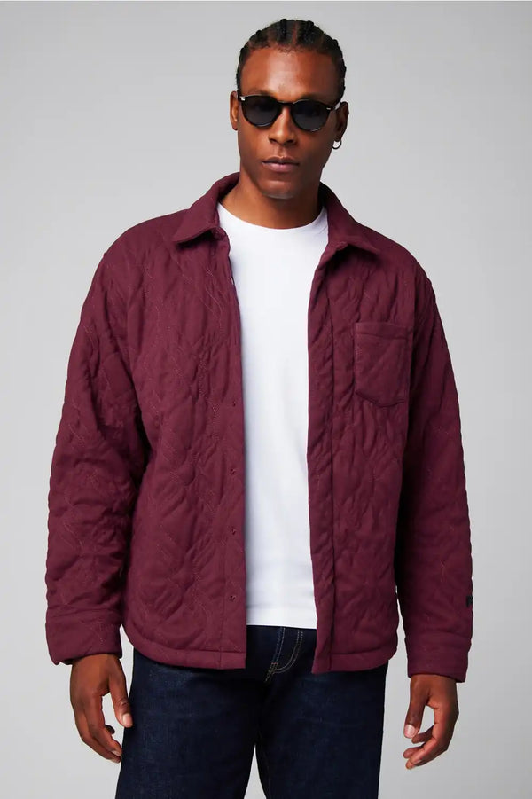 The Quilted Flannel Shirt Jacket
