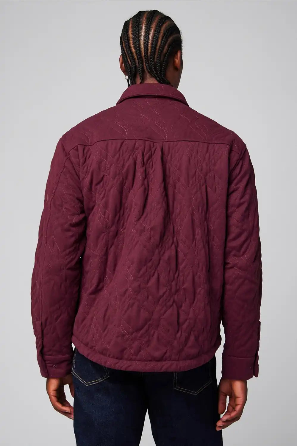 The Quilted Flannel Shirt Jacket Secondary image