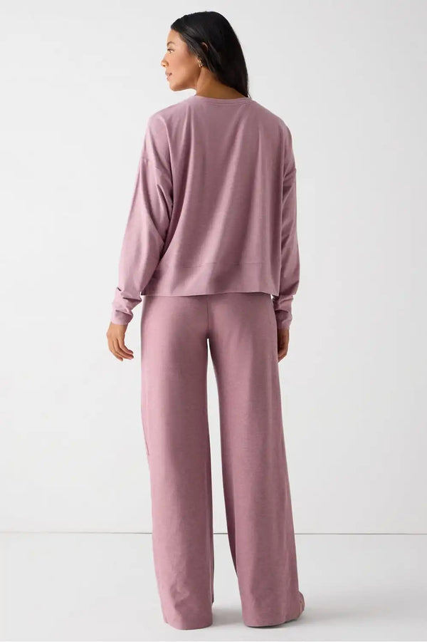 Cloud Jersey Boxy Long-Sleeve Top