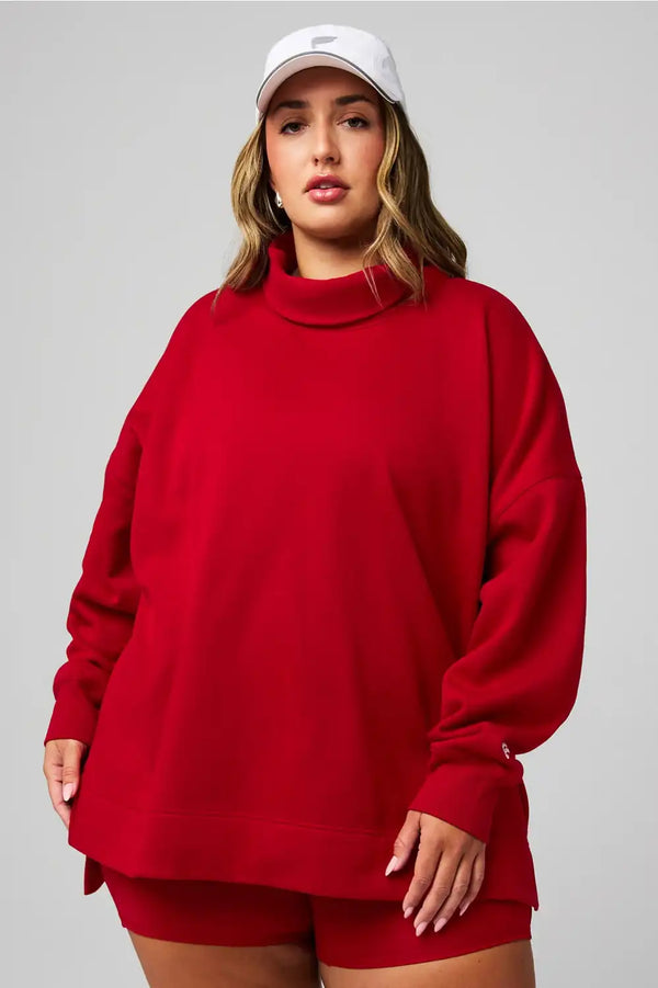 Cozy Fleece Oversized Tunic