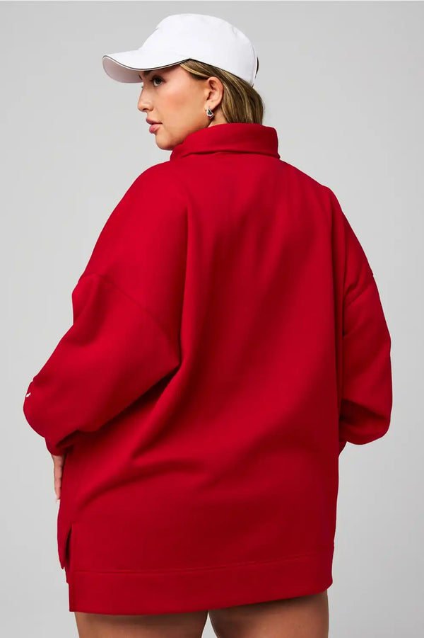 Cozy Fleece Oversized Tunic