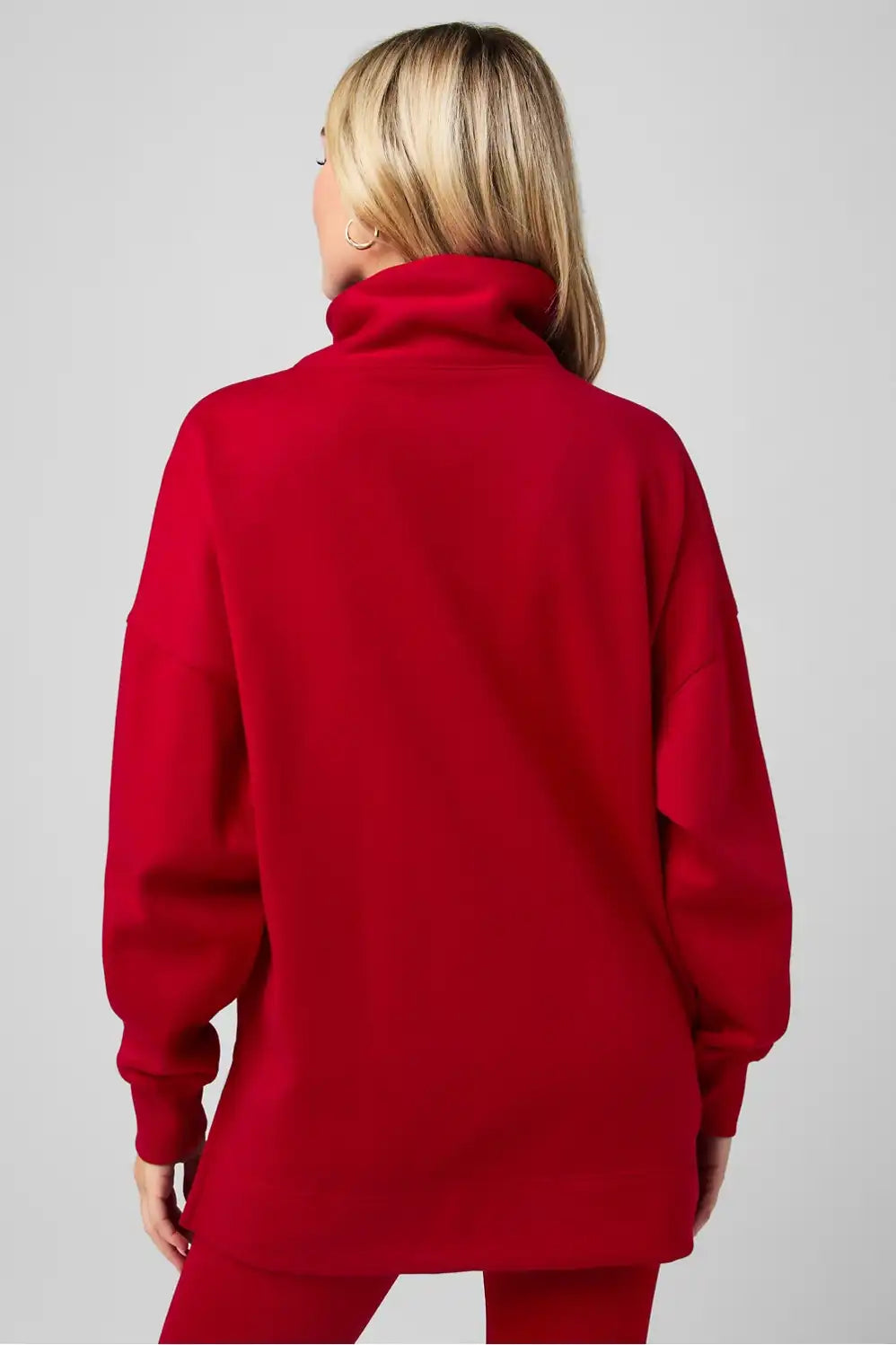 Cozy Fleece Oversized Tunic Secondary image