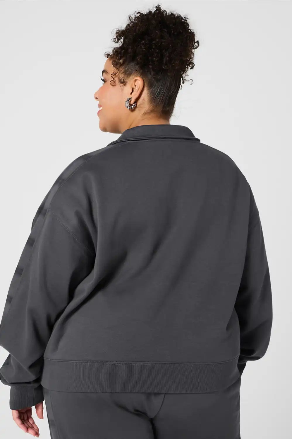 Cozy Fleece Half Zip Sweatshirt