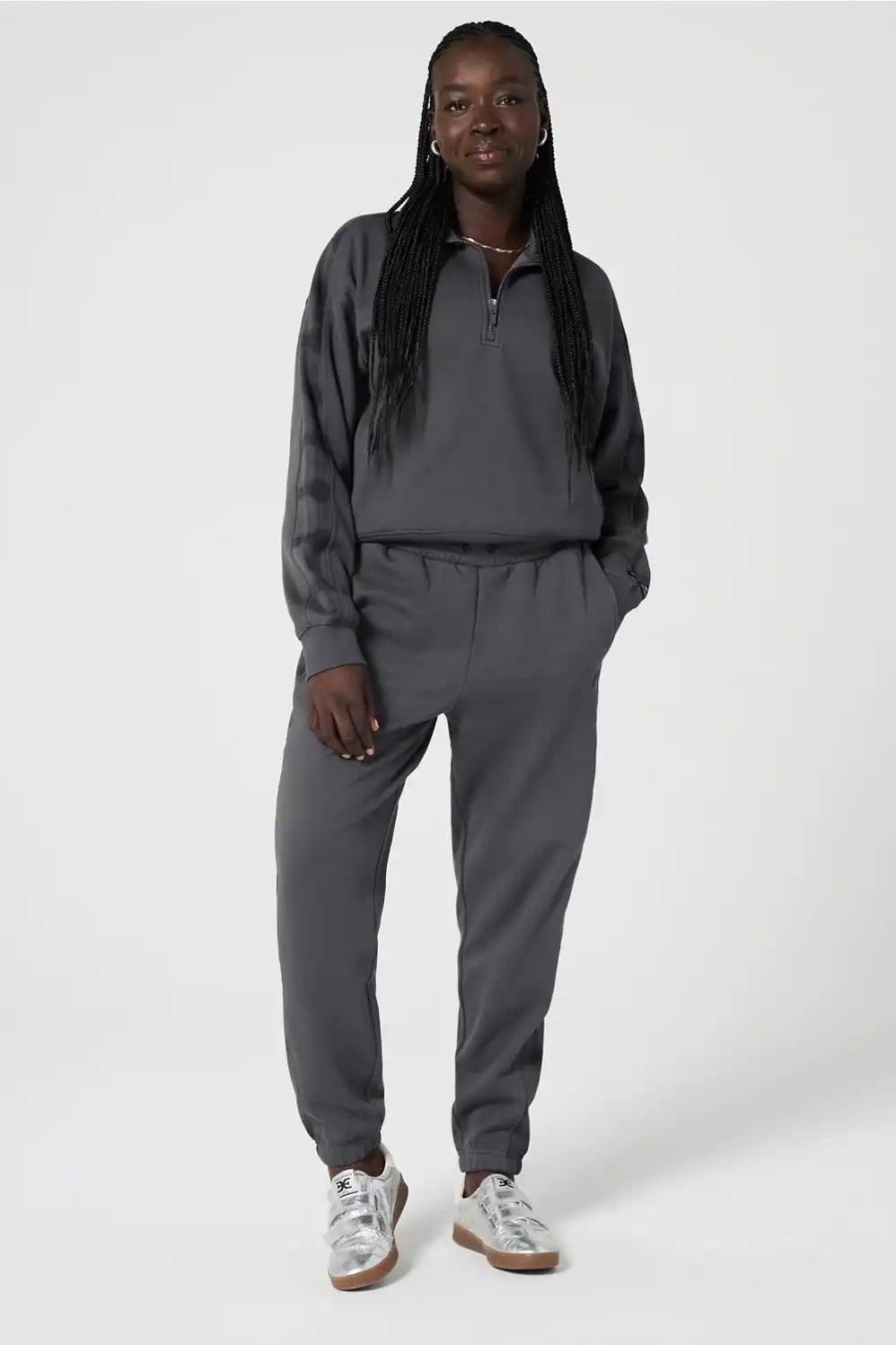 Cozy Fleece Half Zip Sweatshirt