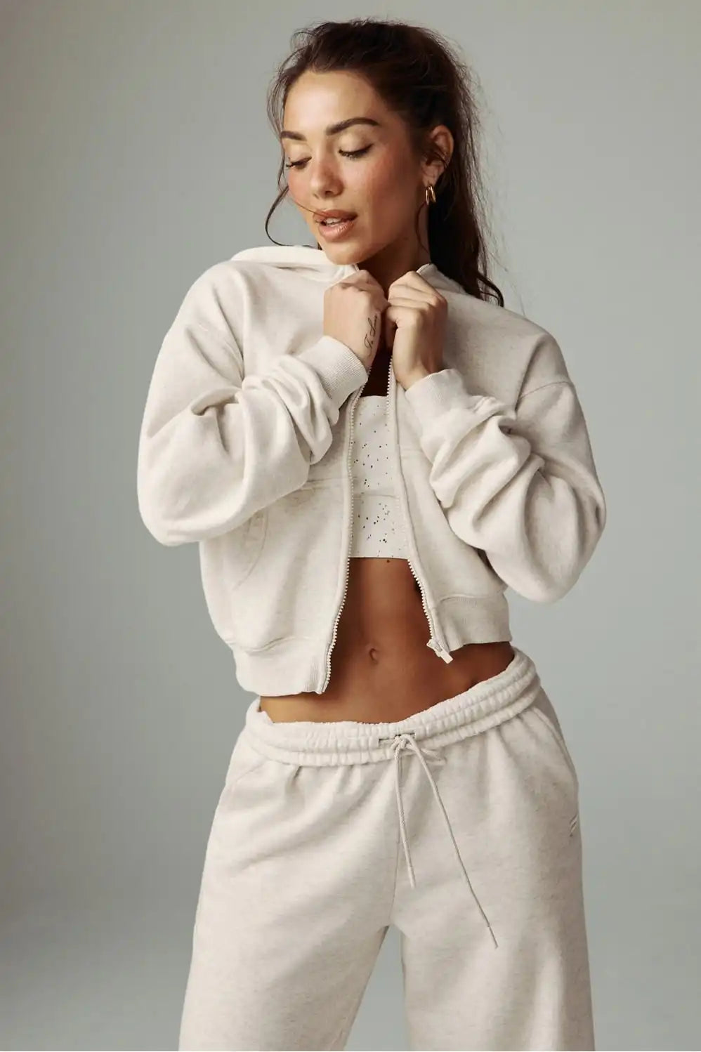 Cozy Fleece Full Zip Hoodie