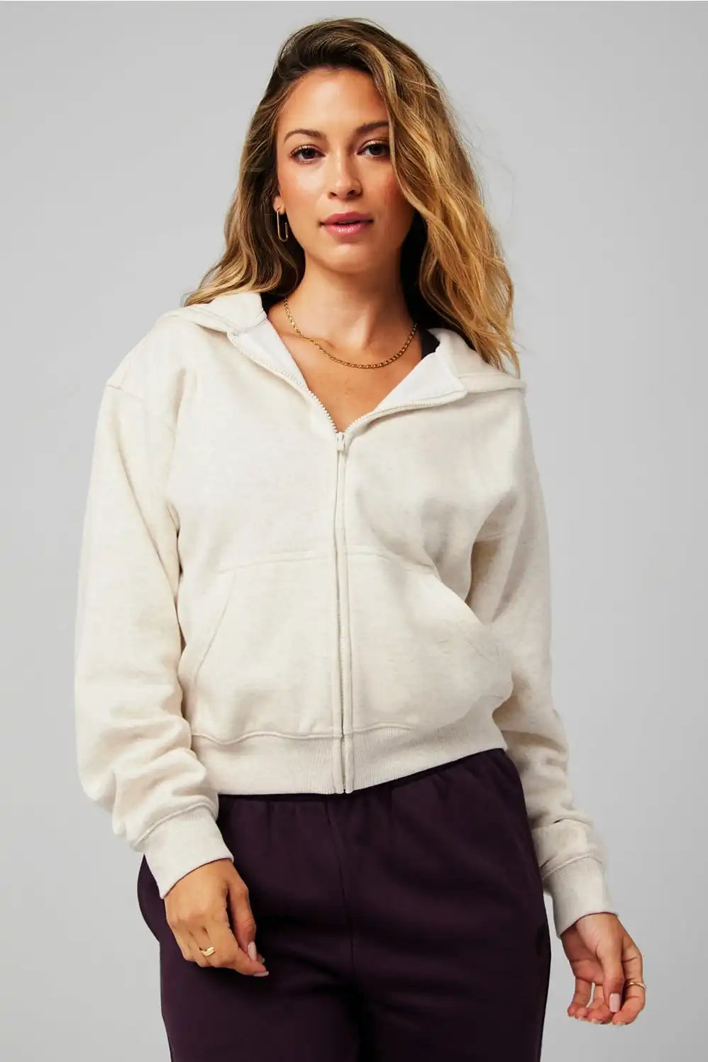Cozy Fleece Full Zip Hoodie