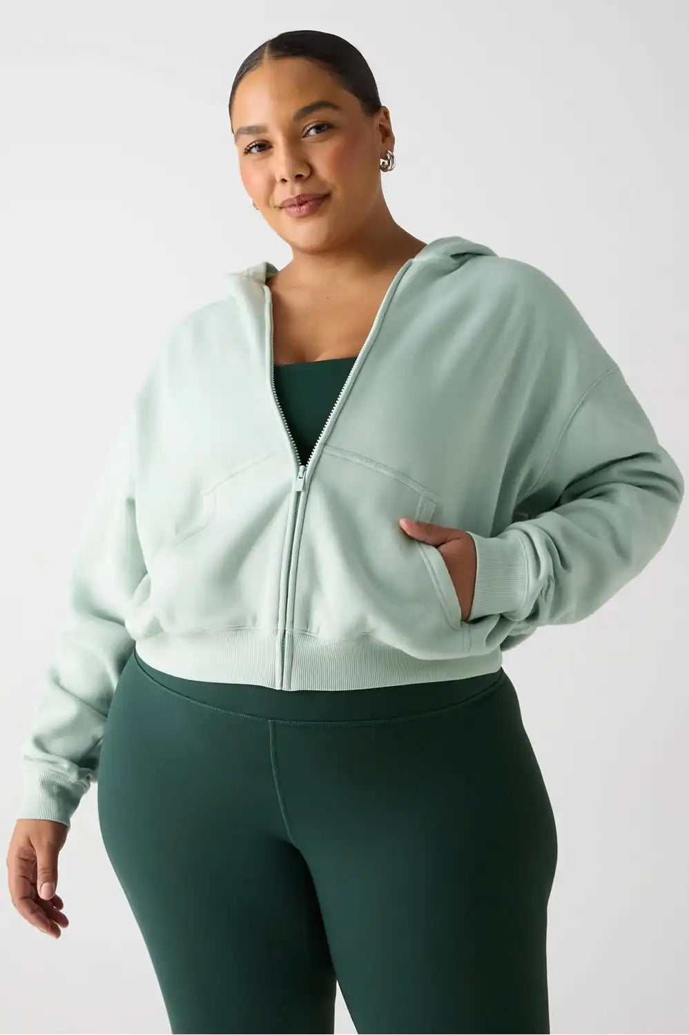 Cozy Fleece Full Zip Hoodie