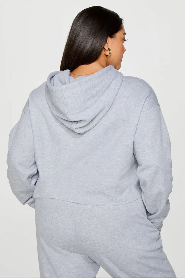 Cozy Fleece Everyday Cropped Hoodie