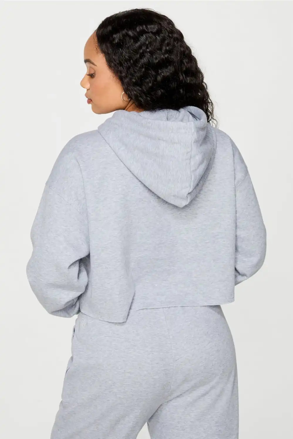 Cozy Fleece Everyday Cropped Hoodie