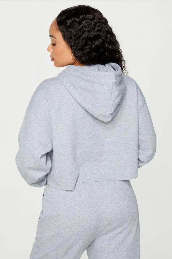 Cozy Fleece Everyday Cropped Hoodie