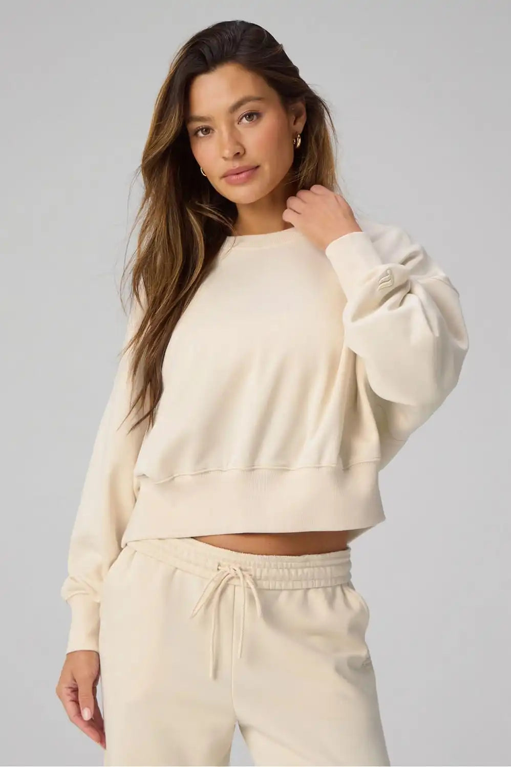 Year Round Terry Crew Neck Sweatshirt