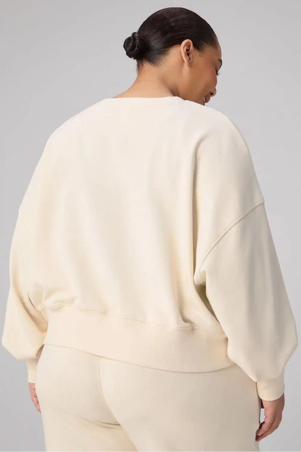 Year Round Terry Crew Neck Sweatshirt