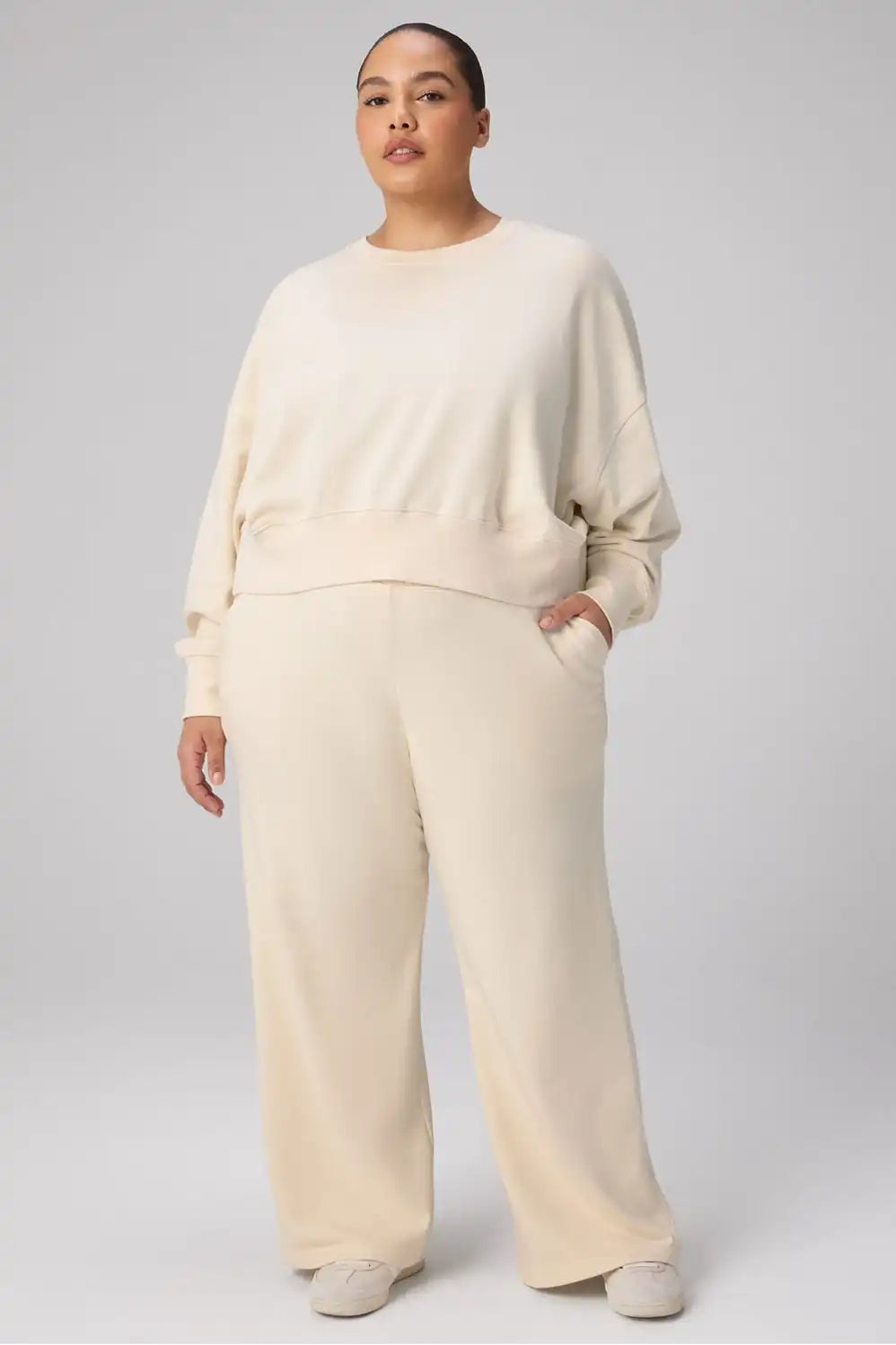 Year Round Terry Crew Neck Sweatshirt
