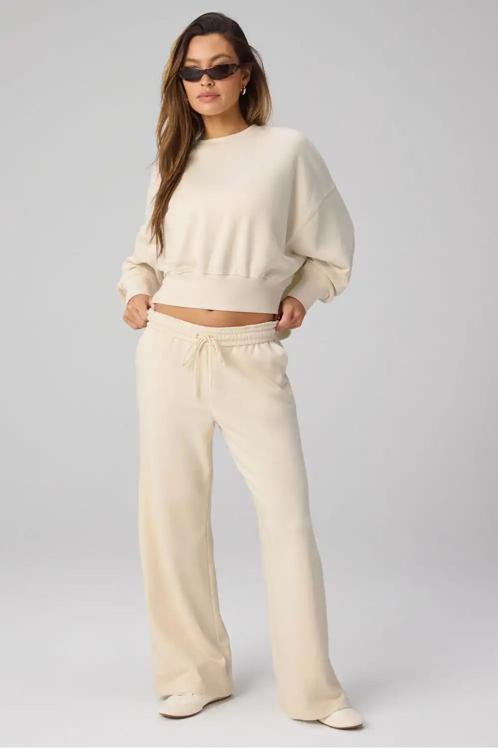 Year Round Terry Crew Neck Sweatshirt
