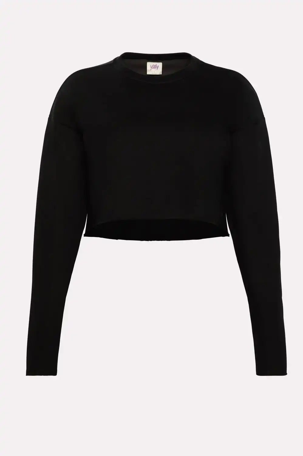 Cozy Fleece Everyday Cropped Crew