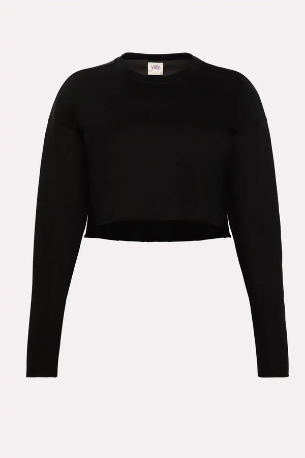 Cozy Fleece Everyday Cropped Crew