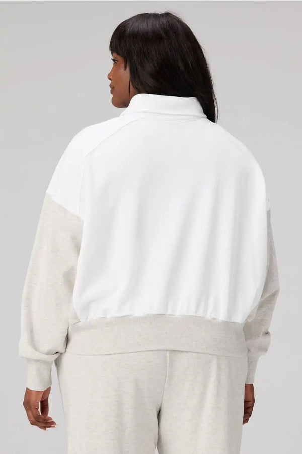 Year Round Terry Snap Front Sweatshirt