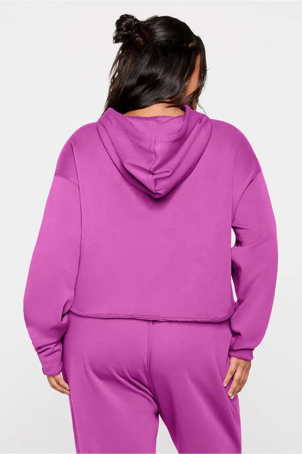 Year Round Terry Cropped Hoodie