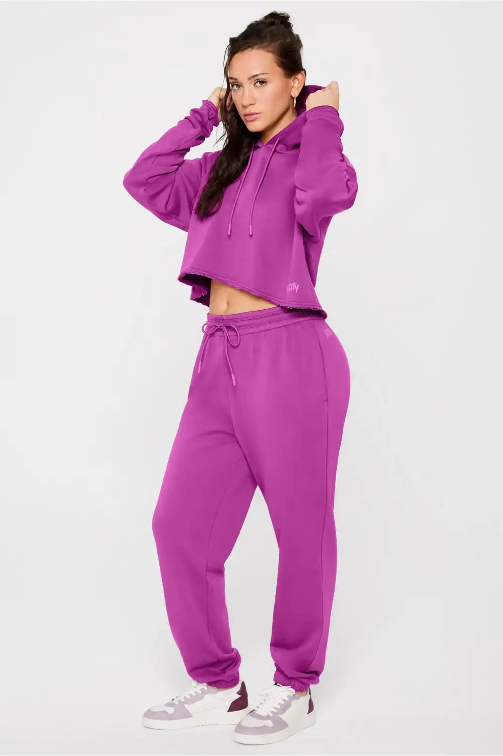 Year Round Terry Cropped Hoodie