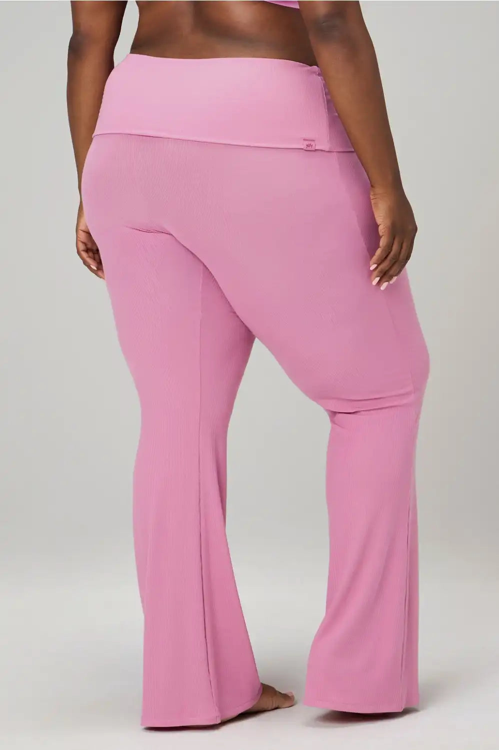 Soft Rib Foldover Pant