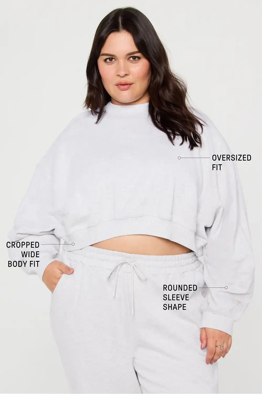 Weekend Cropped Sweatshirt