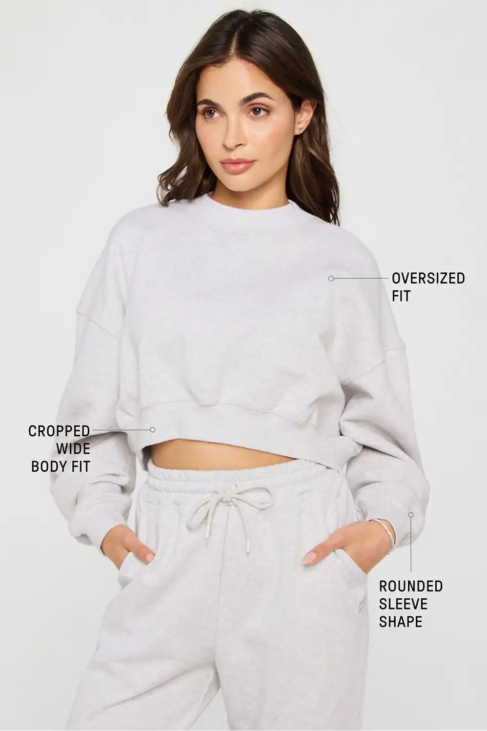 Weekend Cropped Sweatshirt