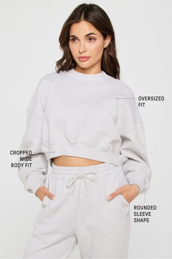 Weekend Cropped Sweatshirt
