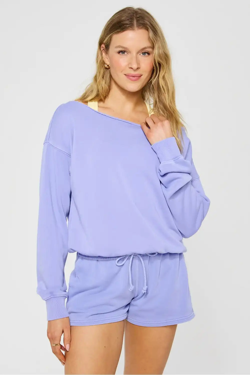 Year Round Terry Off Shoulder Sweatshirt Secondary image