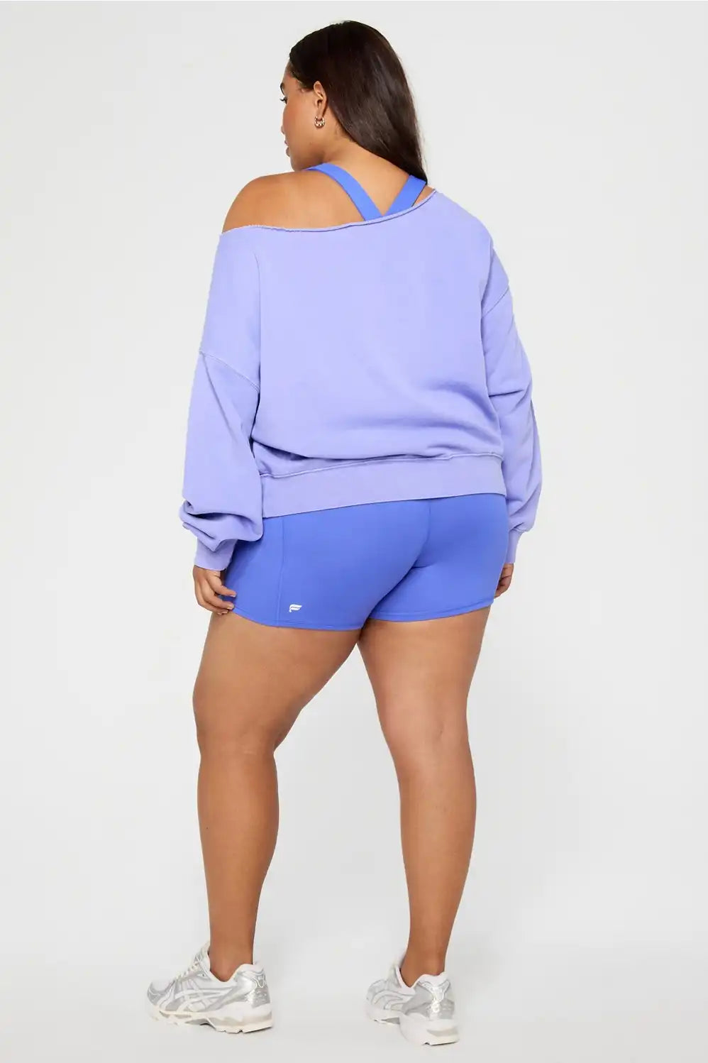 Year Round Terry Off Shoulder Sweatshirt
