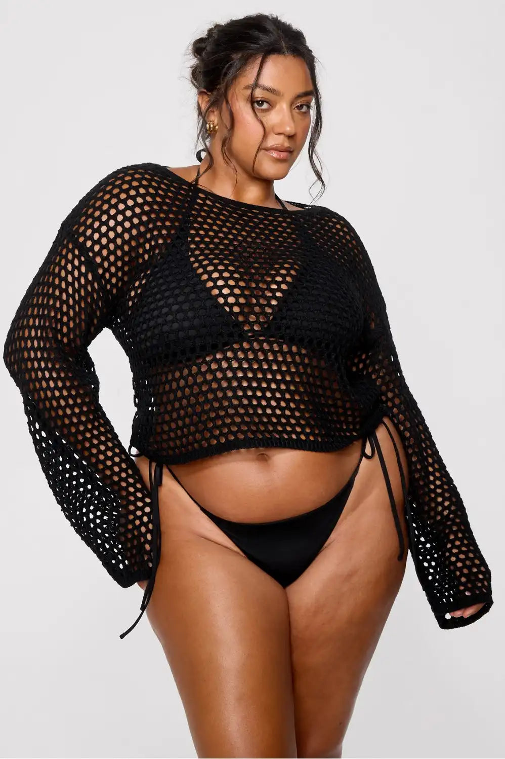 Crochet Long Sleeve Top