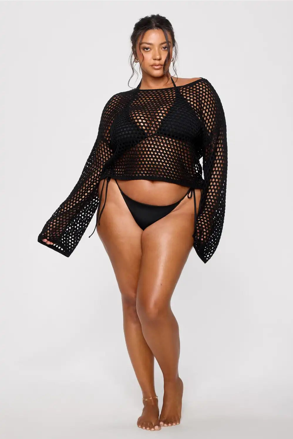 Crochet Long Sleeve Top