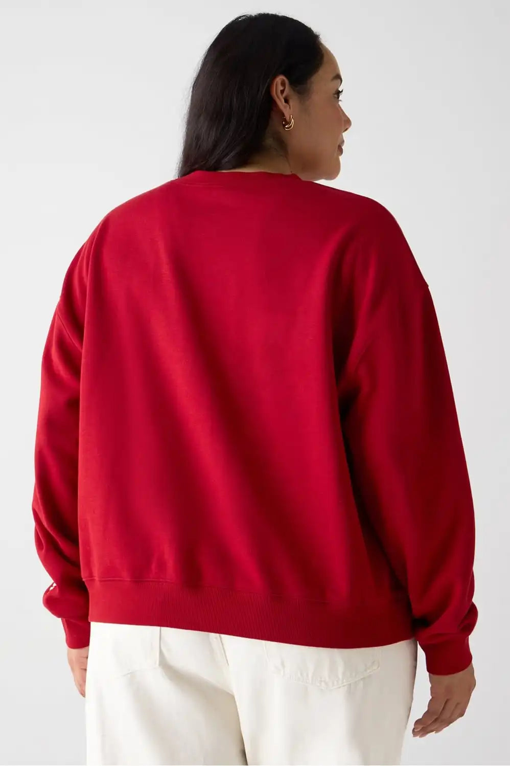 Cozy Fleece Crew Neck Sweatshirt