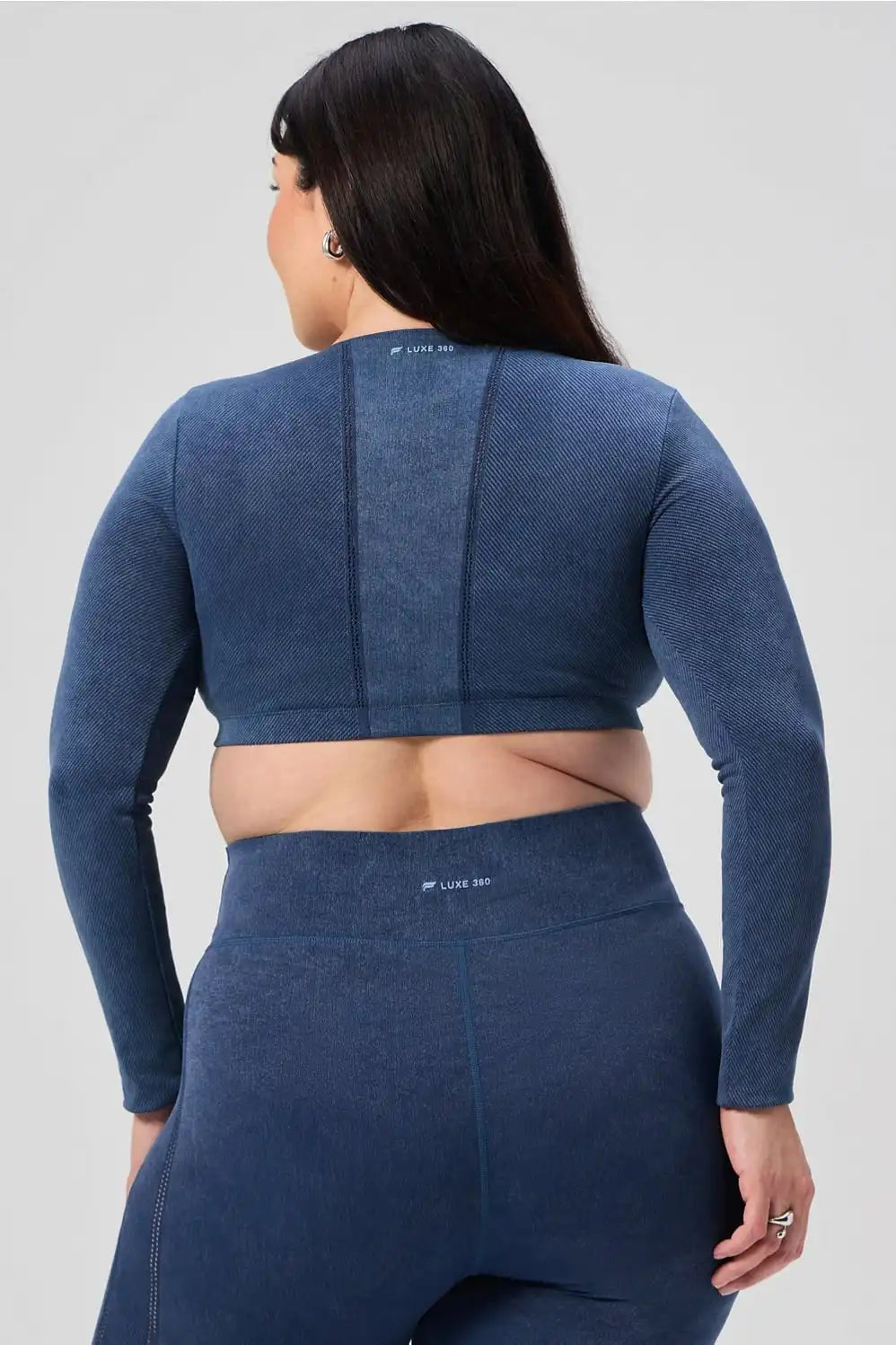Denim Look Long Sleeve