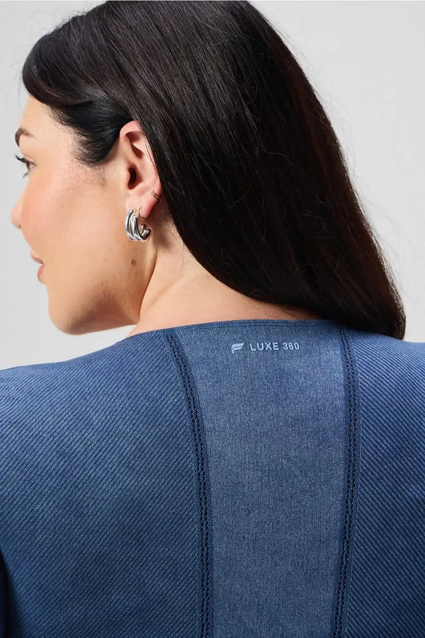 Denim Look Long Sleeve