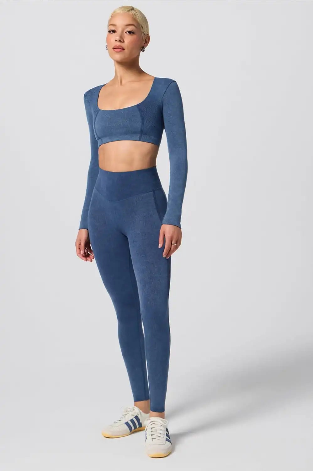 Denim Look Long Sleeve