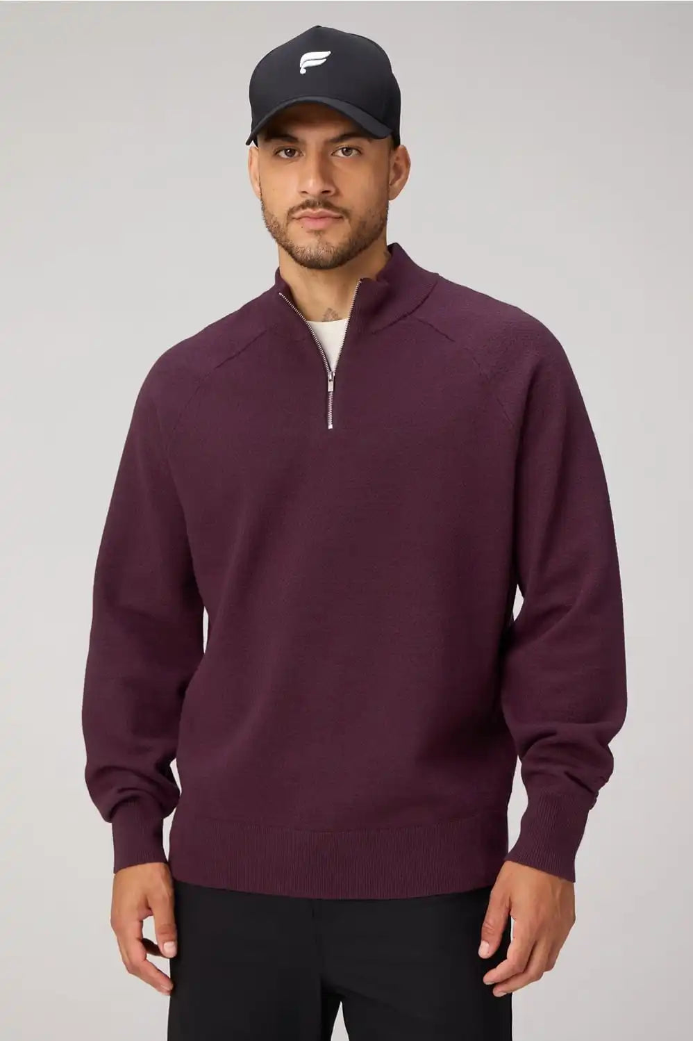 The SoftTouch Quarter Zip Sweater