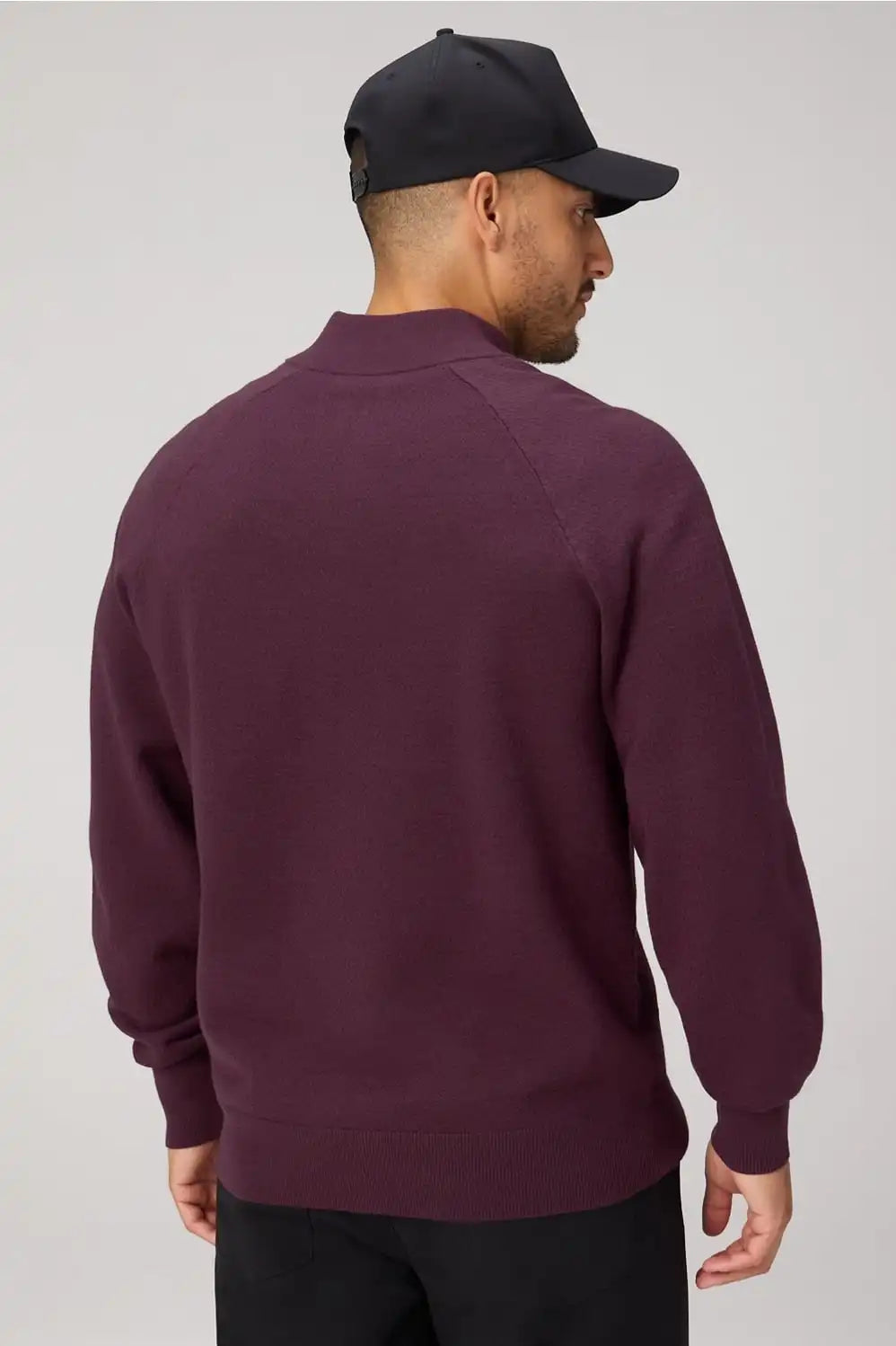 The SoftTouch Quarter Zip Sweater Secondary image