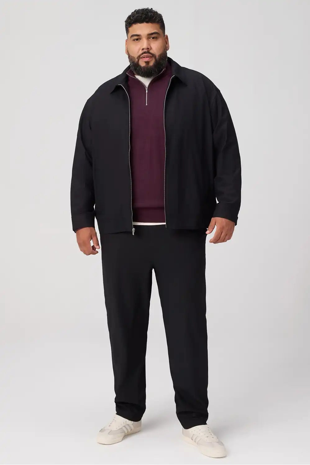 The SoftTouch Quarter Zip Sweater