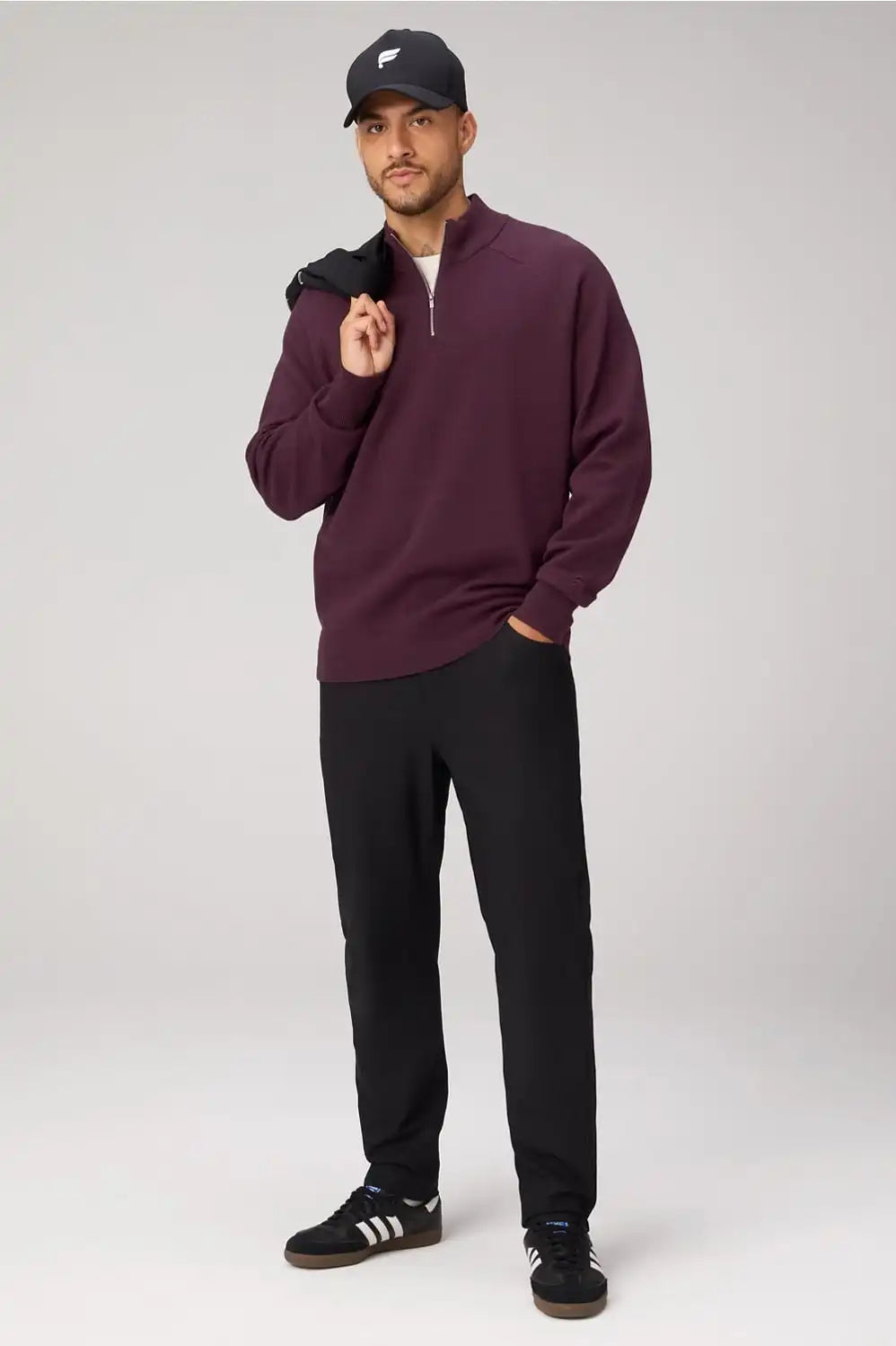 The SoftTouch Quarter Zip Sweater
