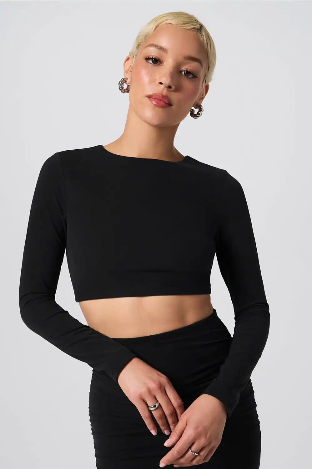Sleek Long Sleeve Top Main image