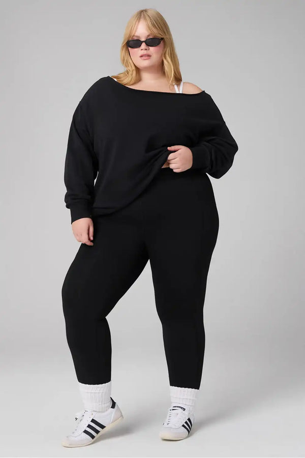 Year Round Terry Off Shoulder Tunic