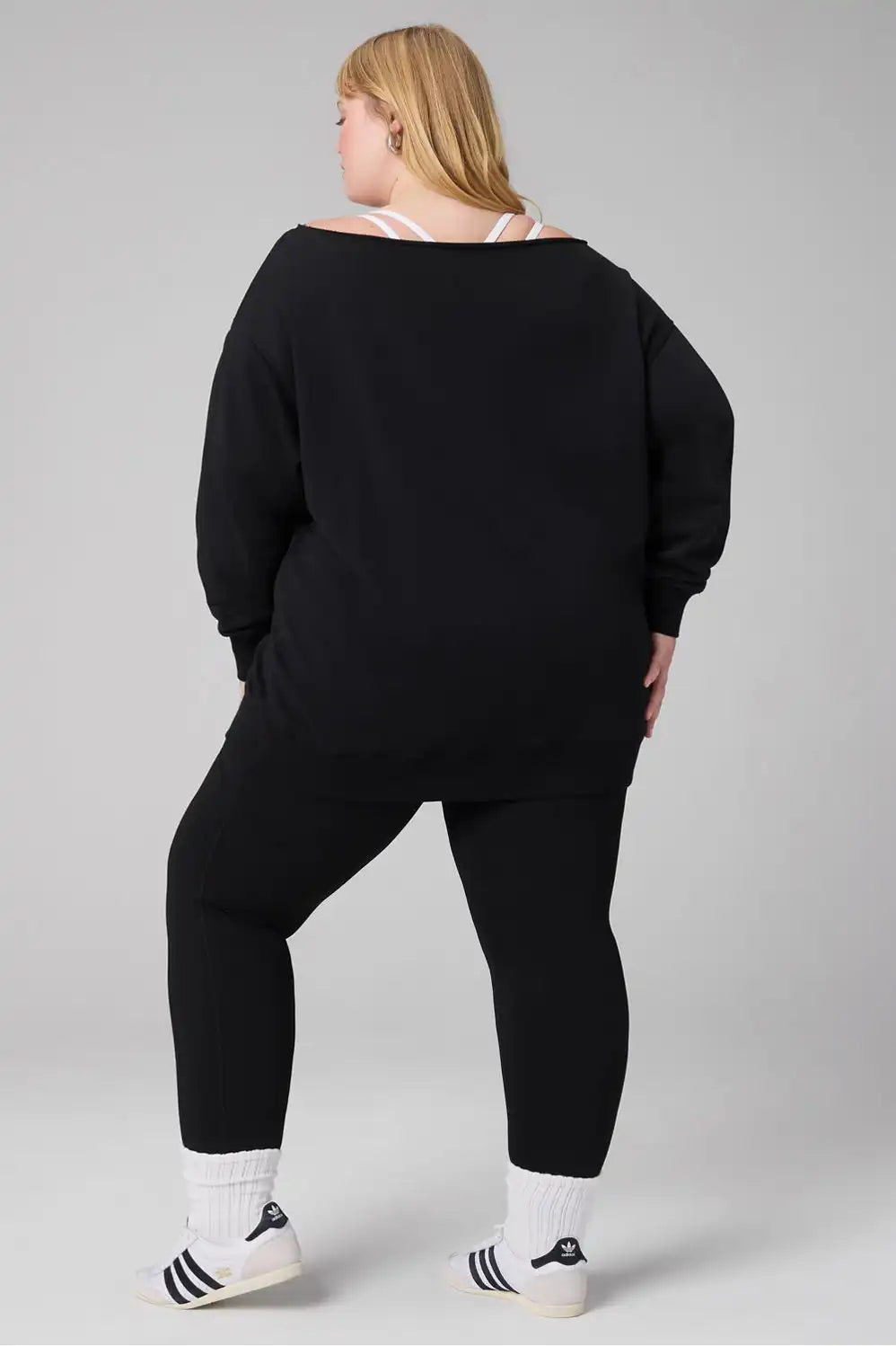 Year Round Terry Off Shoulder Tunic